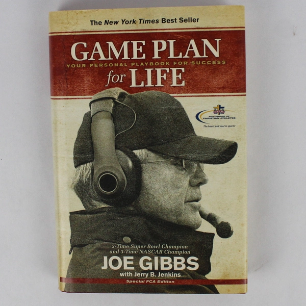 Game Plan for Life by Joe Gibbs Playbook For Success 2009 Hardcover Dust Jacket