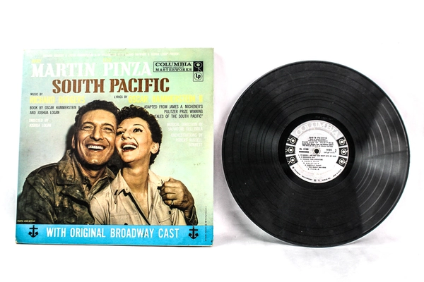 Vintage Columbia Masterworks South Pacific Original Broadway Cast 12" Vinyl