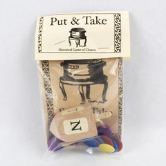 New Sealed Homestead Toys Put & Take Historical Game of Chance