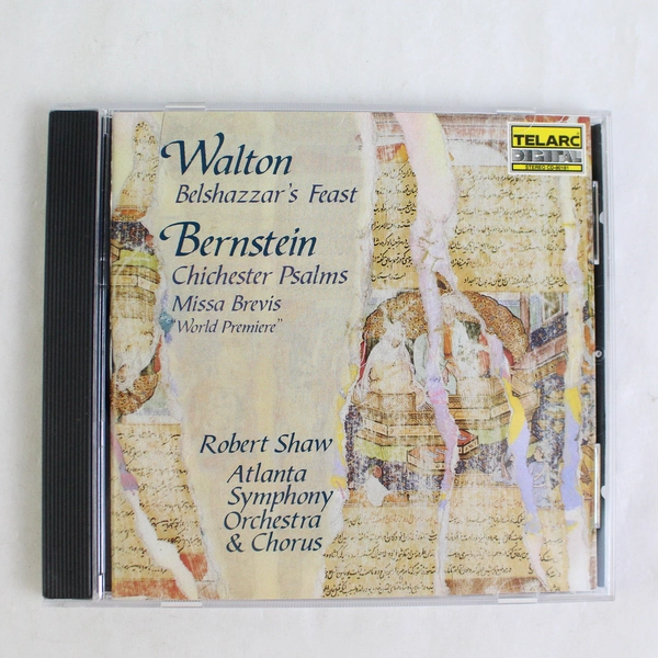 Walton: Belshazzar's Feast & Bernstein: Chichester Psalms Telarc CD