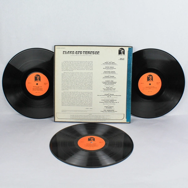 VTG Sine Qua Non Blood And Thunder Vinyl Record Set SQN-137/3 Romantic Era
