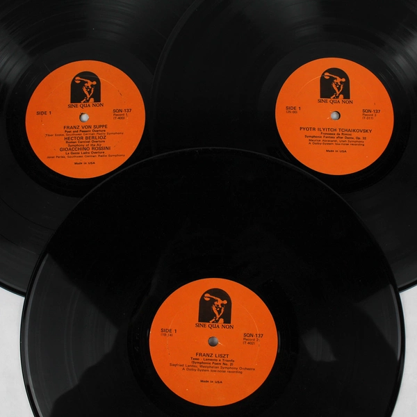 VTG Sine Qua Non Blood And Thunder Vinyl Record Set SQN-137/3 Romantic Era