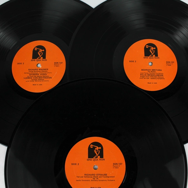 VTG Sine Qua Non Blood And Thunder Vinyl Record Set SQN-137/3 Romantic Era