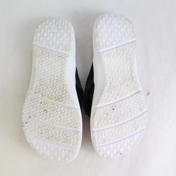 Vera Bradley VB Cloud Sandals Black & White Women's Size 8