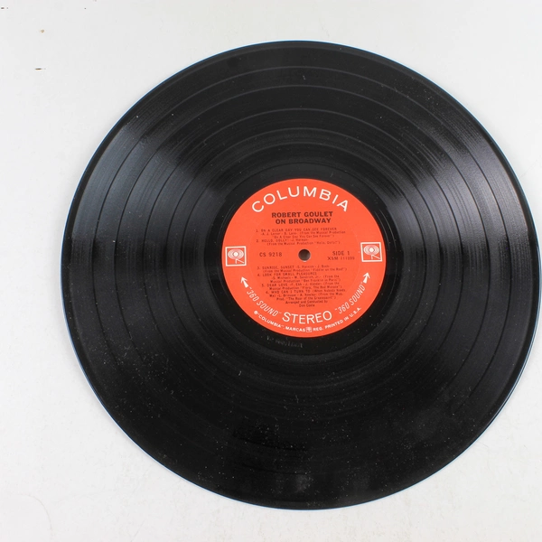 Robert Goulet On Broadway Vinyl LP Columbia CS 9218 - Good Condition