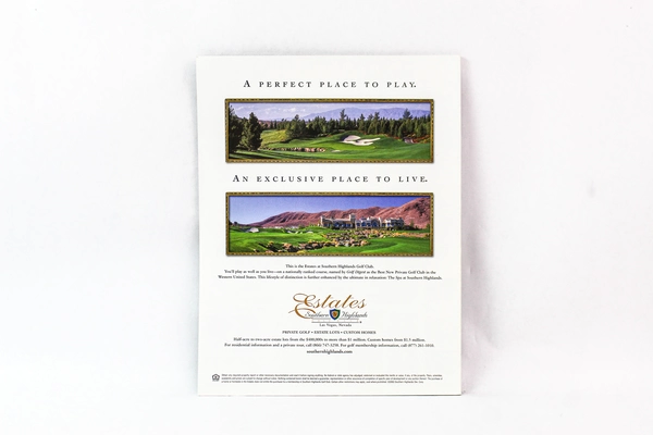 Vintage Luxury Las Vegas Magazine Sept/Oct 2003 - Good Condition