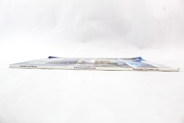 Vintage Luxury Las Vegas Magazine Sept/Oct 2003 - Good Condition