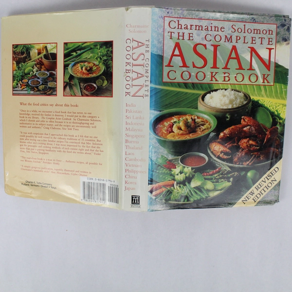 The Complete Asian Cookbook by Charmaine Solomon 1995 Revised Hardcover DJ