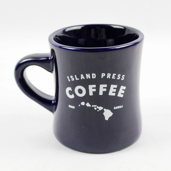 Island Press Coffee Mug Hawaii Navy Blue