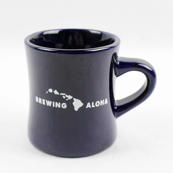 Island Press Coffee Mug Hawaii Navy Blue