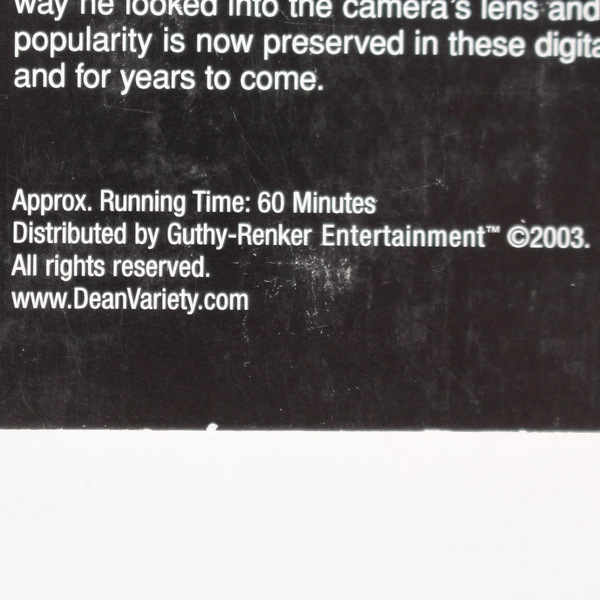 The Best of the Dean Martin Variety Show Special Edition DVD 2003 Guthy-Renker