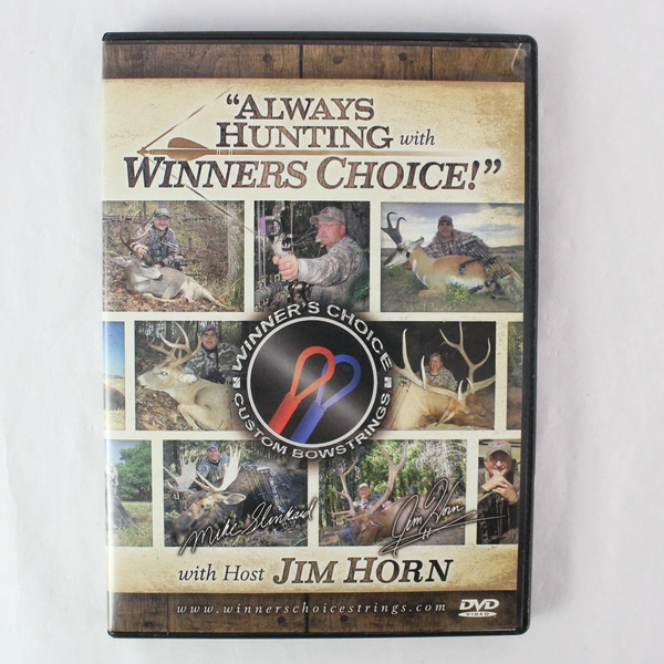 Always Hunting with Winners Choice With Host Jim Horn DVD Hunting Sports