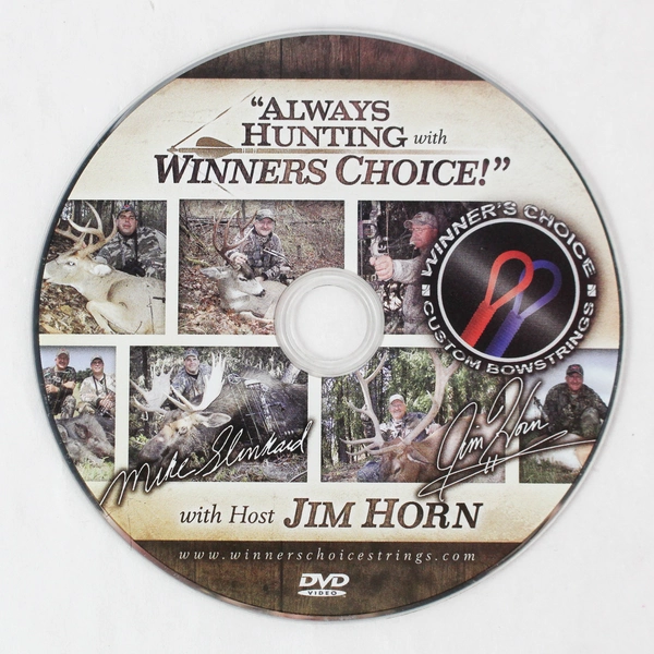 Always Hunting with Winners Choice With Host Jim Horn DVD Hunting Sports