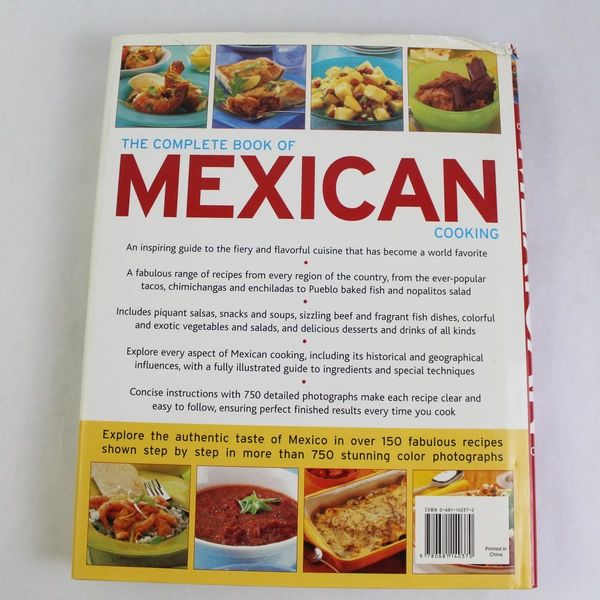 The Complete Book of Mexican Cooking by Jane Milton 2007 Hardcover Dust Jacket