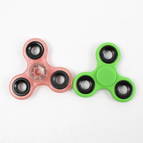 Lot of 6 Fidget Spinner Toys in Various Colors