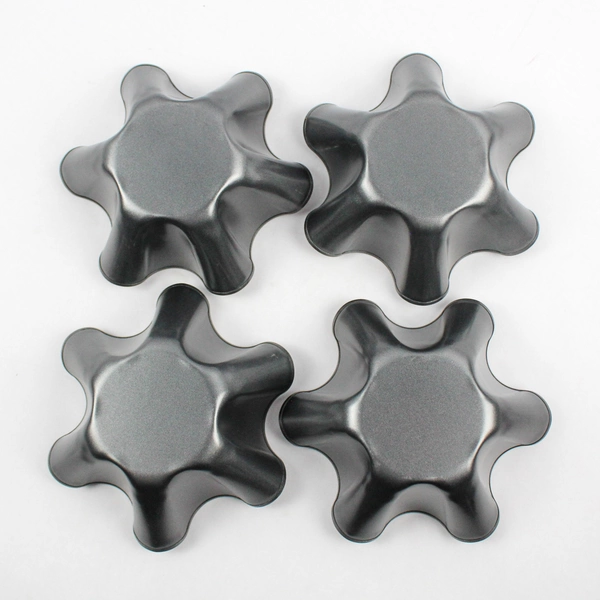 Set of 4 Non Stick Taco Salad Shell Metal Molds