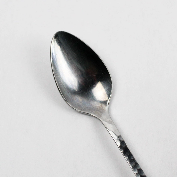 Lot of 2 Rogers Iced Tea Spoons Stainless Steel Brushed Silver