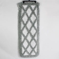 Unbranded Gray Microfiber Diamond Patterned Bath Rug 20" x 54"