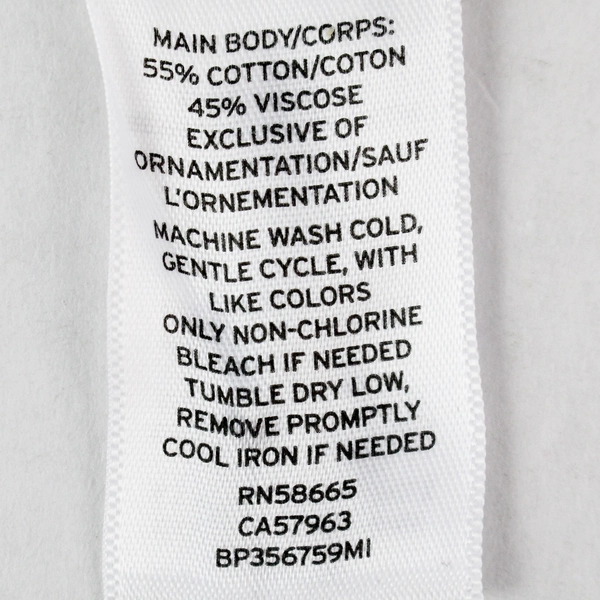 B.P. Cold Shoulder Blouse XS Floral Embroidered 3/4 Sleeve Lightweight Top