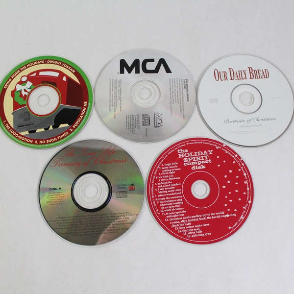 Lot Of 5 Christmas CDs No Jewell Cases