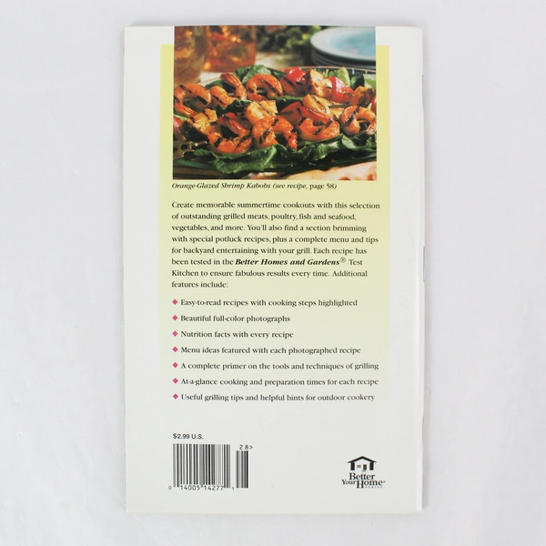 Vintage 1995 Better Your Home Summertime Cooking Recipe Booklet - Very Good