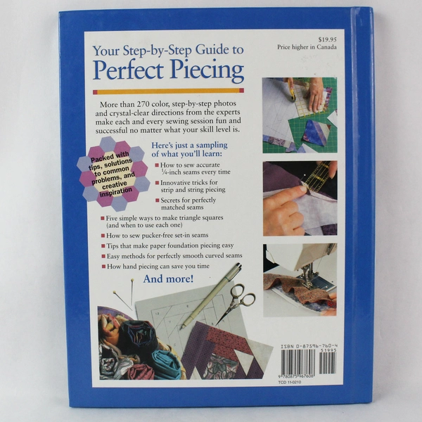Perfect Piecing Karen Costello Soltys Editor Rodale Press 1997 HC Quilting