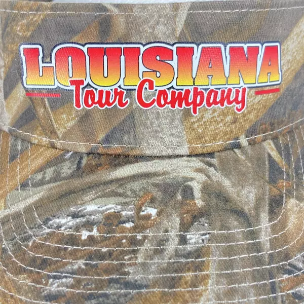 Kati Sportcap Adjustable Camo Sun Visor Louisiana Tour Company - One Size