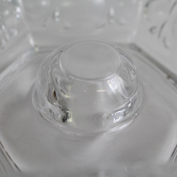 PartyLite Lid Only For Hurricane Candle Holder Leaded Crystal Clear Glass P7523