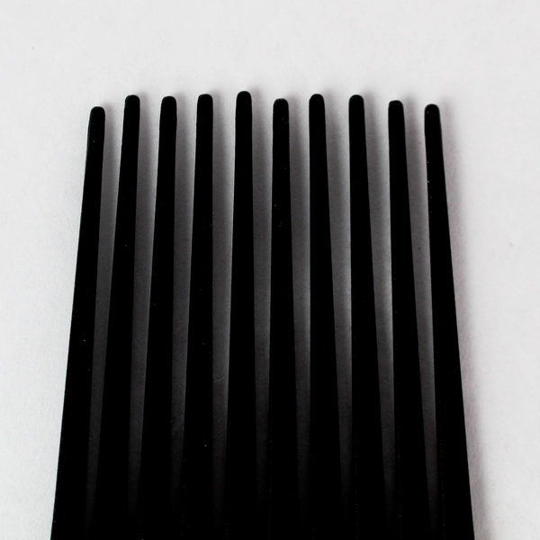 Set of 10 Black Reusable 9" Chopsticks Kitchen Utensils - Pre-Owned