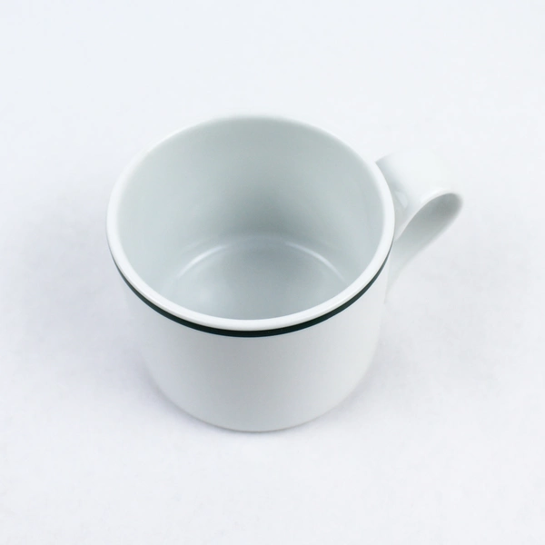 Lot of 5 Dansk Christianshavn Green Cup & Saucer Sets Pre-Owned Chips Stains