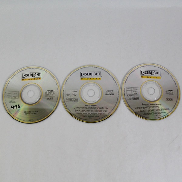 Lot Of 9 LaserLight Digital Music CDs No Jewel Cases