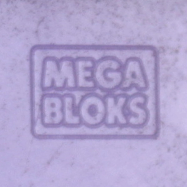 Lot of 65 Mega Bloks Bricks Pink Teal Lavender Light Blue Green