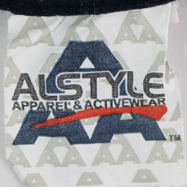 Alstyle Navy Blue Surfboard Design T-Shirt, Adult Size Medium, Pre-Owned