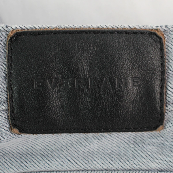 Everlane 90's Cheeky Jean Crop Gray Denim Women's Size 27 Pre-Owned