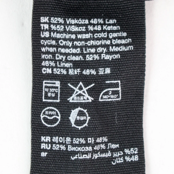 & Other Stories Black Puff-Sleeve Cropped Top XS Pre-Owned Chic Fashion Wear