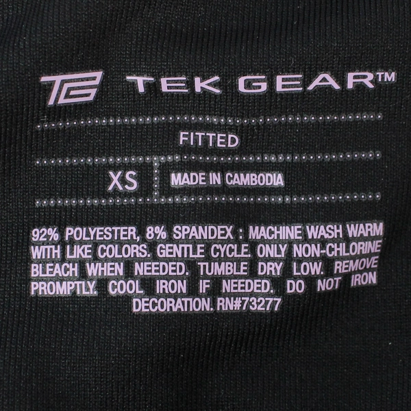 Tek Gear Women's Purple Fitted Leggings Size XS for Running & Yoga