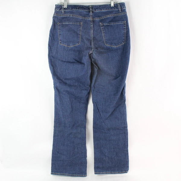 Coldwater Creek Women's Size 12 Mini Bootcut Denim Jeans - Good Condition