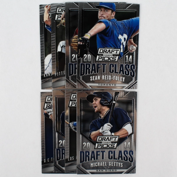 Lot of 8 2014 Panini Prizm Draft Picks Cards Alex Verdugo & More