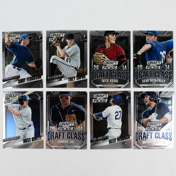 Lot of 8 2014 Panini Prizm Draft Picks Cards Alex Verdugo & More