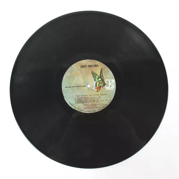 Judy Collins True Stories And Other Dreams 12" Vinyl 1973 Elektra