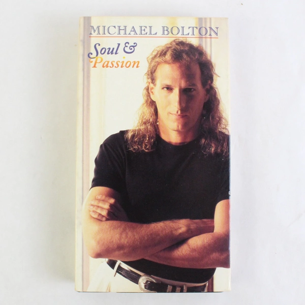 Soul & Passion VHS Video Michael Bolton 1992