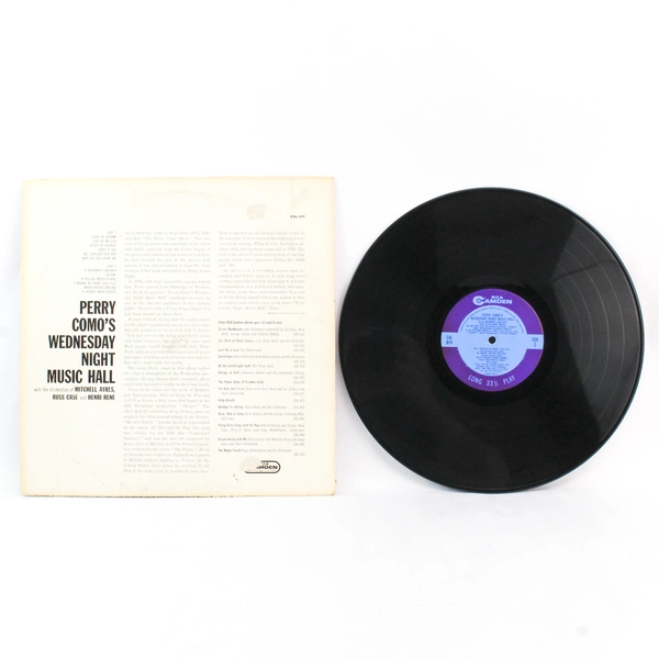 Perry Como Wednesday Night Music Hall CAL-511 LP Vinyl Record - Pre-Owned