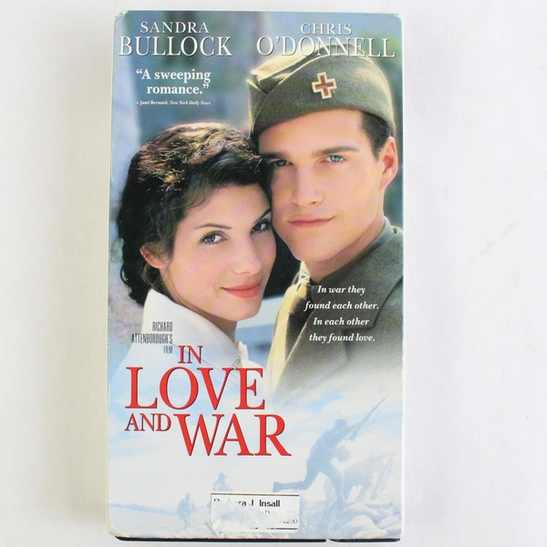 In Love and War Chris O'Donnell Sandra Bullock Ernest Hemmingway's Film 1996