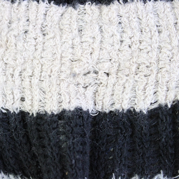 Free People Cropped Sweater Size Small Gray Striped Oversized