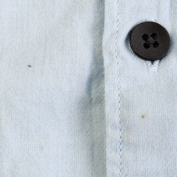 Express Short Sleeve Button Up Men's Size M Two Tone Blue