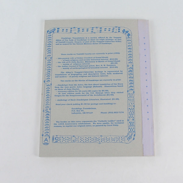 Father Crockett of Grand Ronde by Fr Martinus Cawley 1996 Hardcover