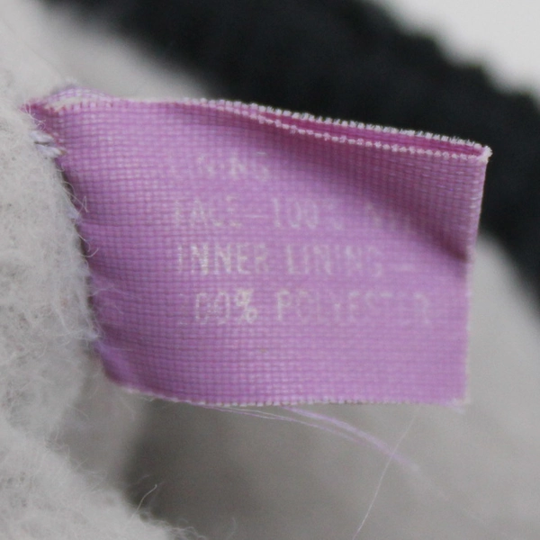 Knockout Grandoe Brown Faux Leather Boxing Glove-Style Mittens Women's Small