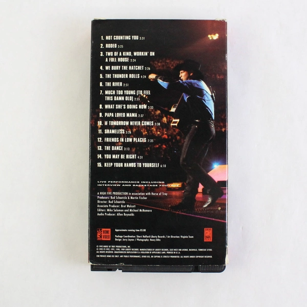 This Is Garth Brooks Live Performance VHS 1992
