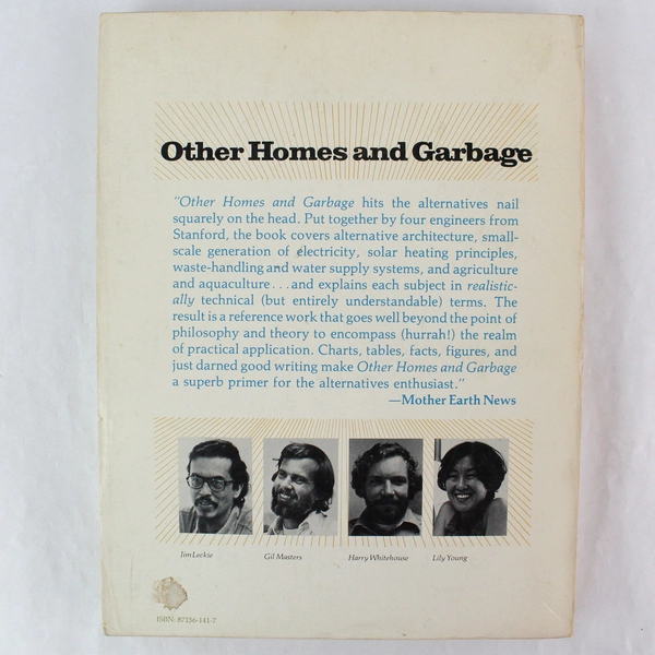 Other Homes and Garbage by Gil Masters 1975 Vintage Paperback Book