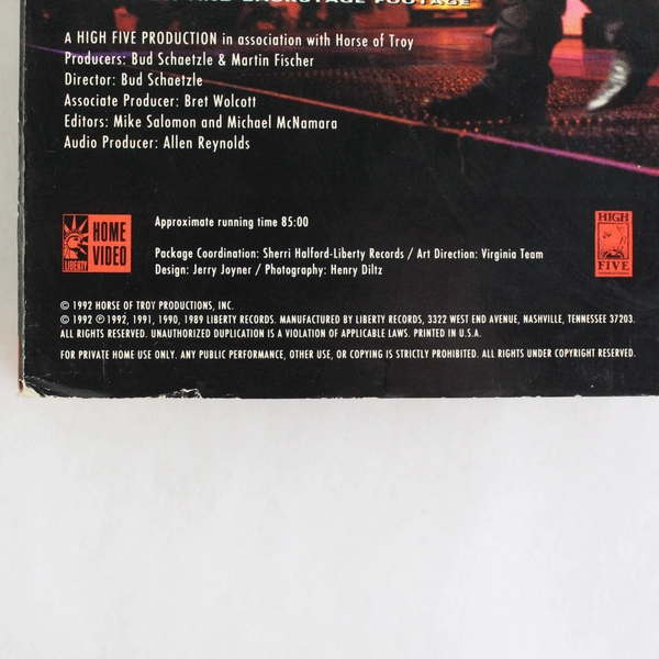 This Is Garth Brooks Live Performance VHS 1992